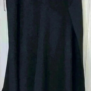 Rachel Roy Womens SKIRT 1X Black Knit Fringe Designer Capsule Wardrobe NEW $89